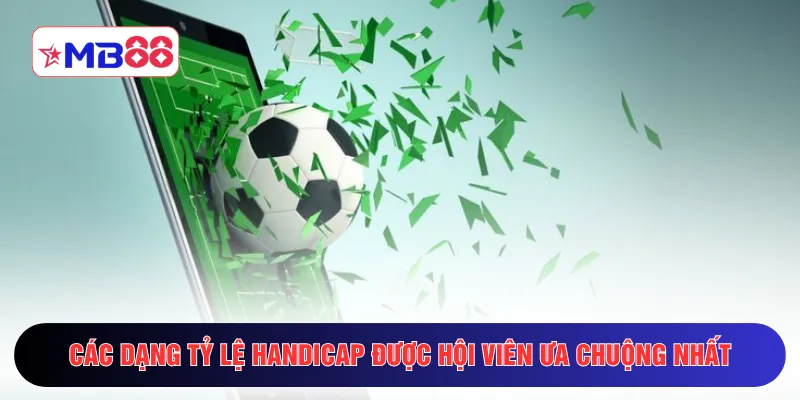 Các dạng tỷ lệ Handicap được hội viên ưa chuộng nhất